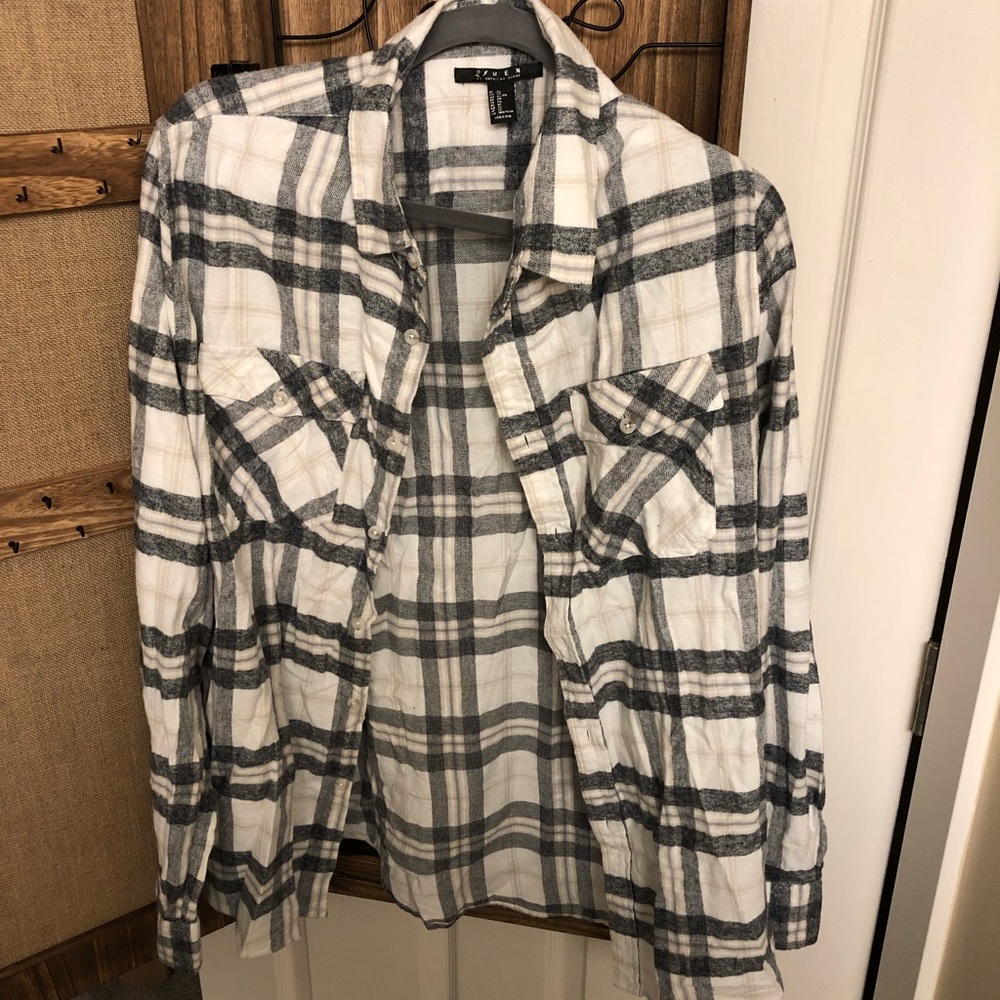 21 Men Flannel Shirt